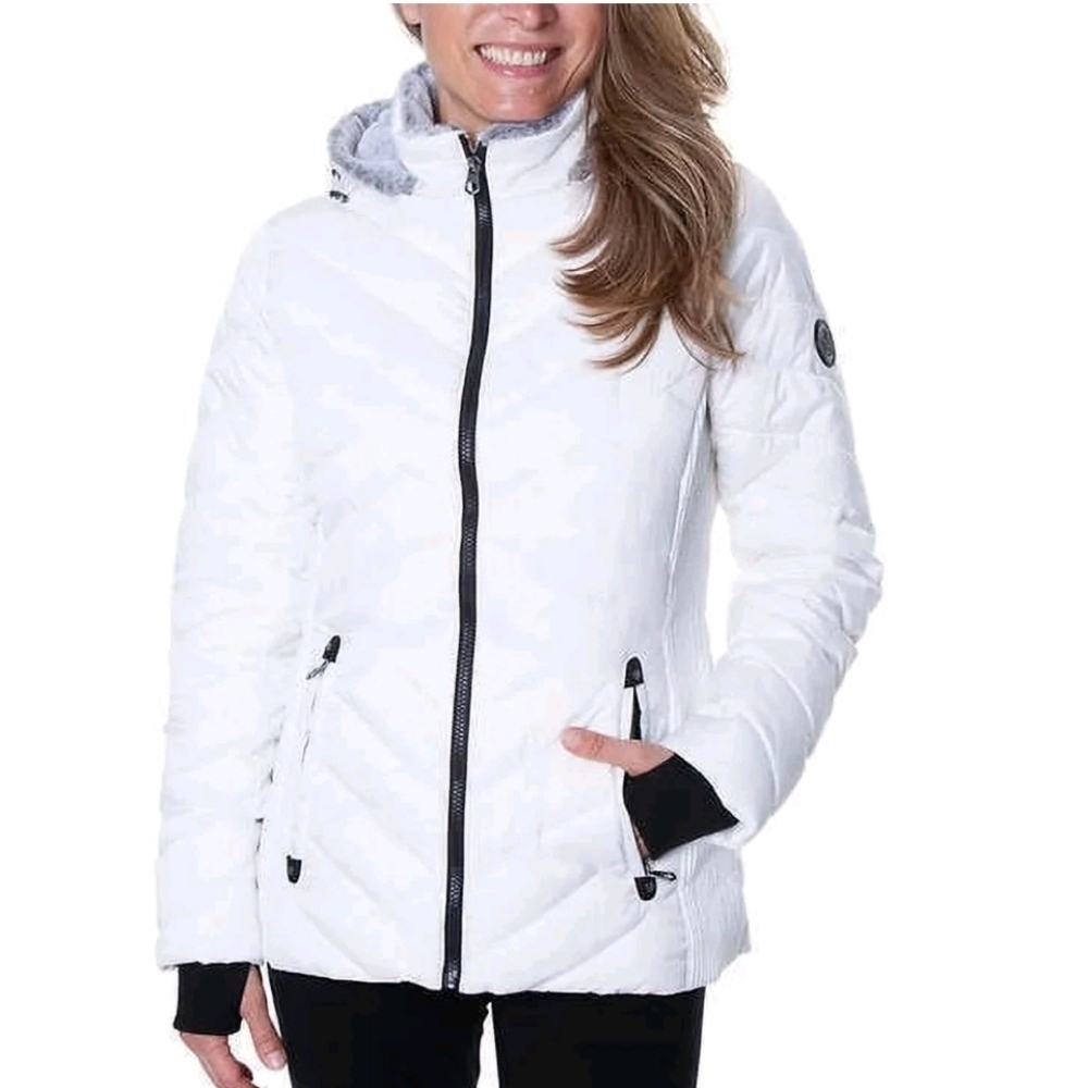 Nautica Down Alternative Adventurewear Cabincore Apres Ski Jacket Size‎ Large